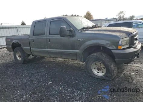 2004 Ford F250 Super Duty из США, поврежденный, VIN 1FTNW21L64EB75855